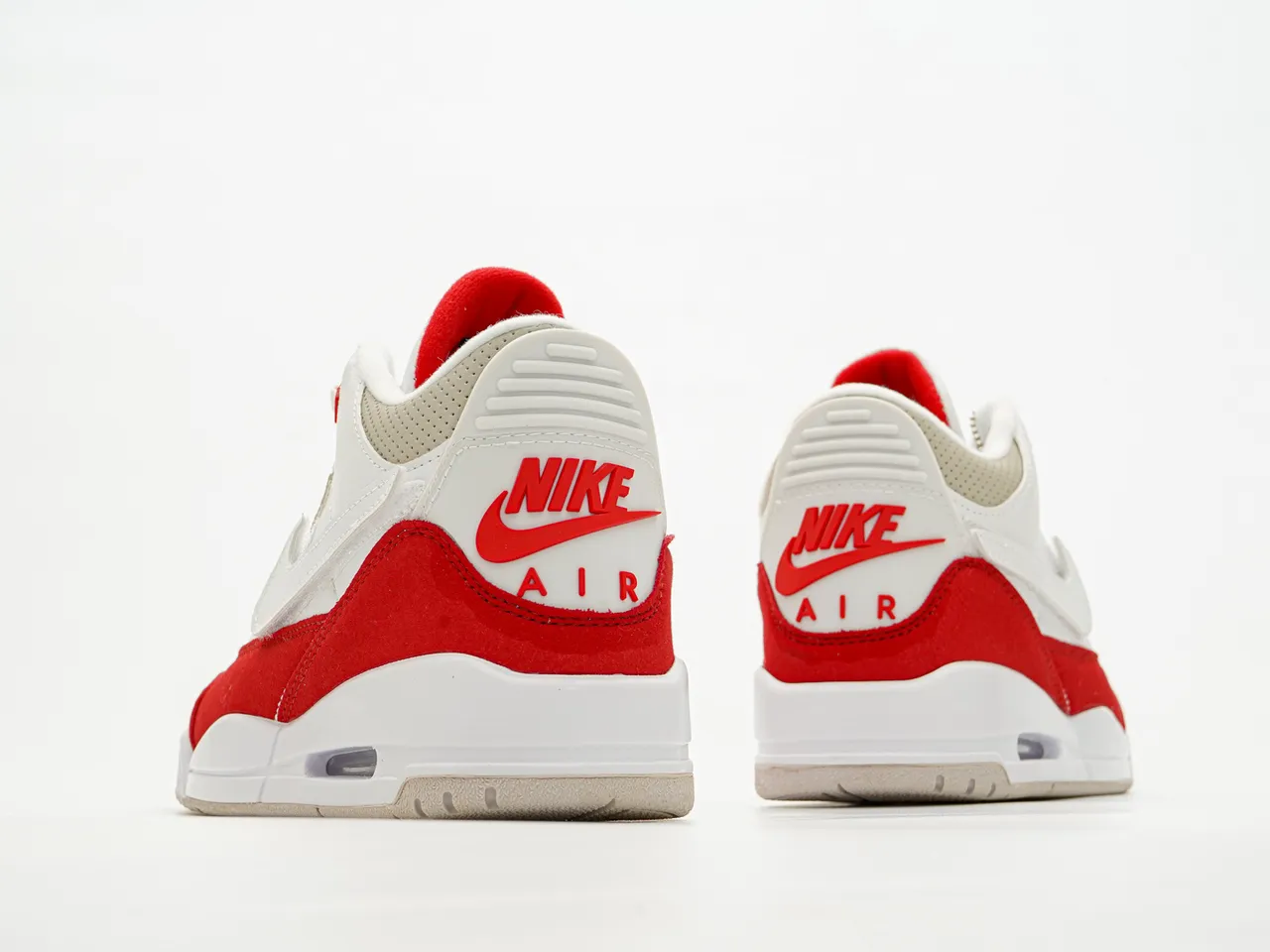Nike Air Jordan 3 Blanc Rouge Beige Chaussures de basketball 8