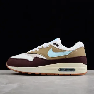 Nike Air Max 1 Bordô Bege Azul Claro Tênis Lifestyle