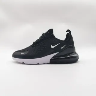 نيك Air Max 270 أحذية رياضية أسود وأبيض للأسلوب الحياة