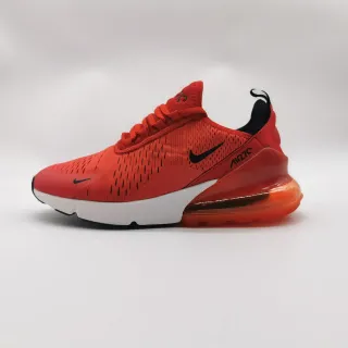 Nike Air Max 270 Red and White حذاء رياضي للأسلوب الحياتي