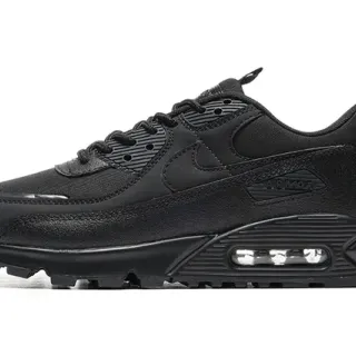 Nike Air Max 90 حذاء رياضي أسود أحادي اللون لأسلوب الحياة