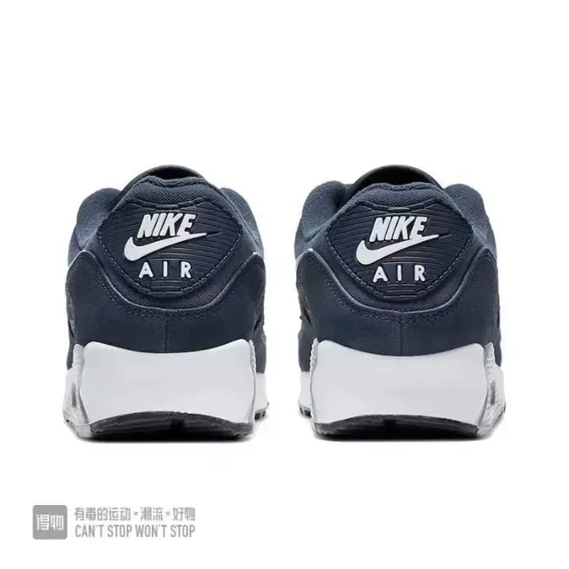 Nike Air Max 90 Navy and White Lifestyle Sneakers 3