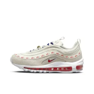 نايك إير ماكس 97 Beige Red موجي طبقات علوية مرئية وحدة أسلوب حياة سنيكرز