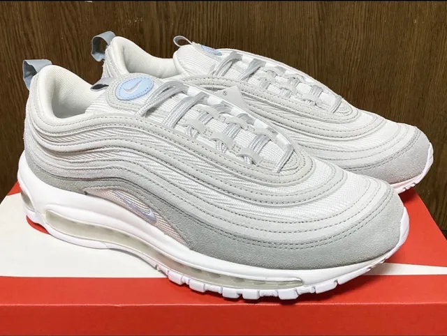 Nike Air Max 97 Light Gray Lifestyle Sneakers 2