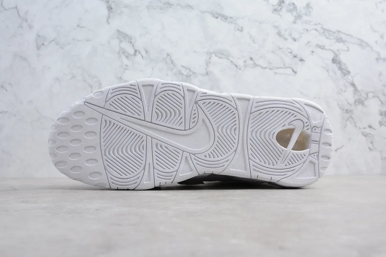 Nike Air More Uptempo 白 篮球鞋 6