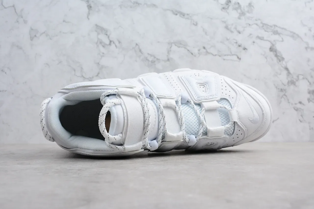 Nike Air More Uptempo 白 篮球鞋 7