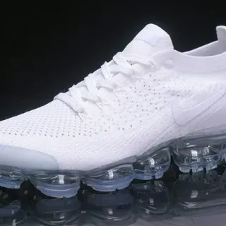 Nike Air VaporMax Flyknit White حذاء رياضي أسلوب حياة