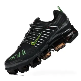 Nike Air VaporMax Plus 黑色霓虹绿生活运动鞋