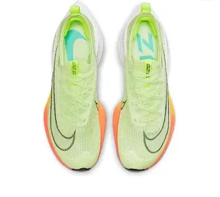 Nike Air Zoom Alphafly Atomknit Neon Gradient Running Shoes 4