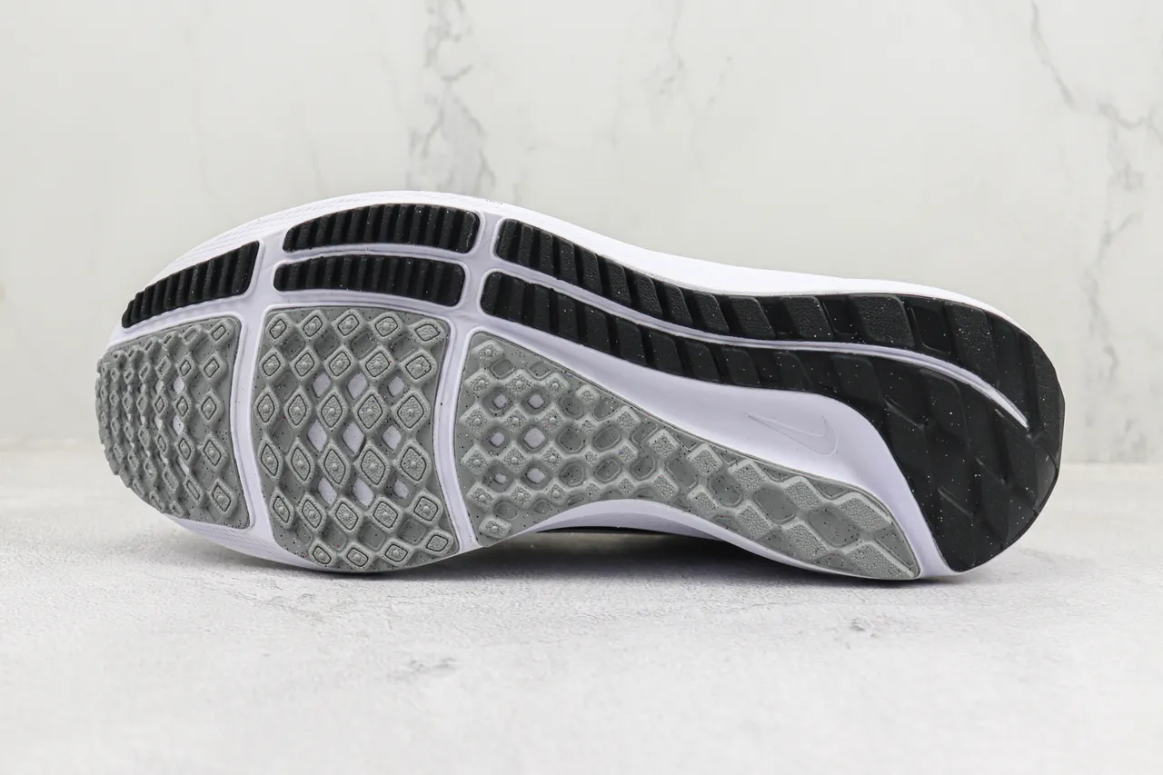 Nike Air Zoom Pegasus 40 White Gray Running Shoes 8
