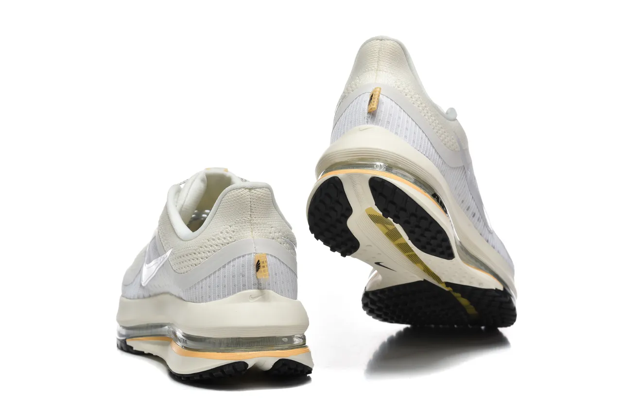 Nike Air Zoom Pegasus Off-White y Amarillo Zapatos de correr 2