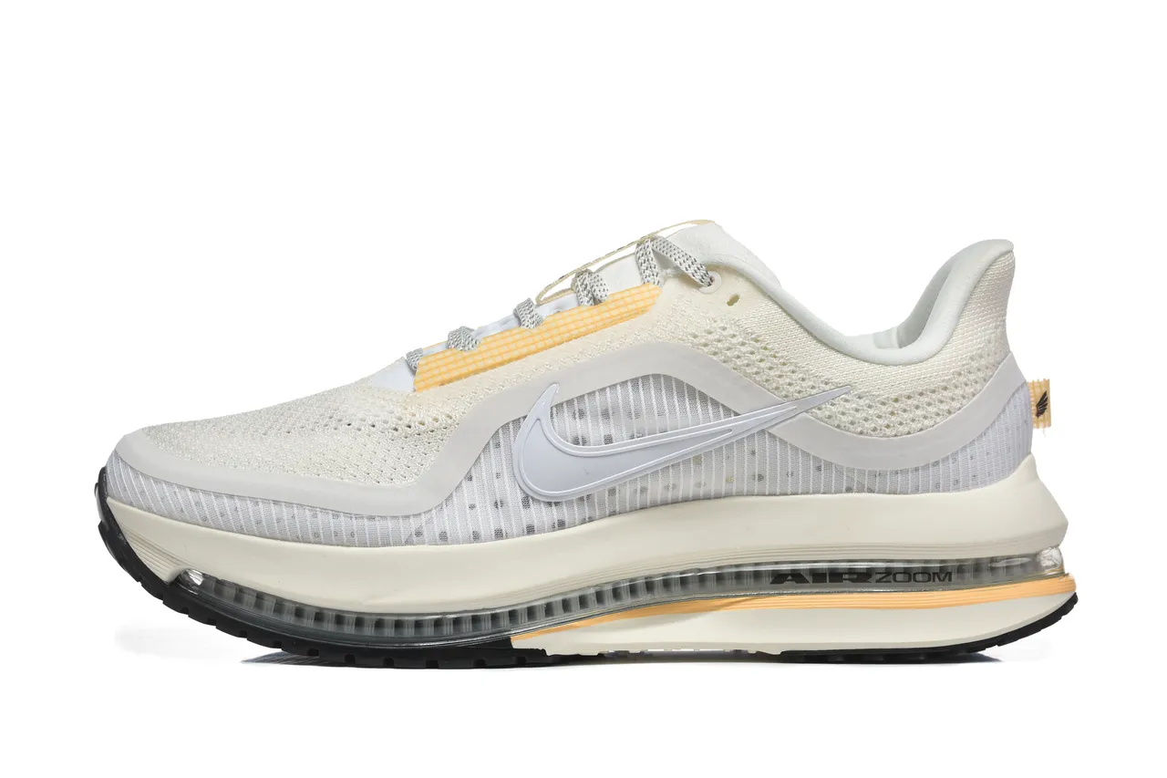 Nike Air Zoom Pegasus Off-White y Amarillo Zapatos de correr 7
