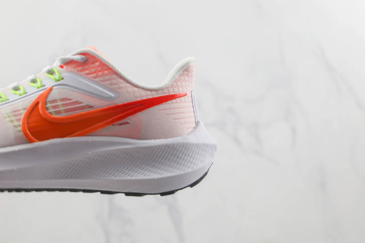 Nike Air Zoom Pegasus Pink Orange Neon Green Running Shoes 7