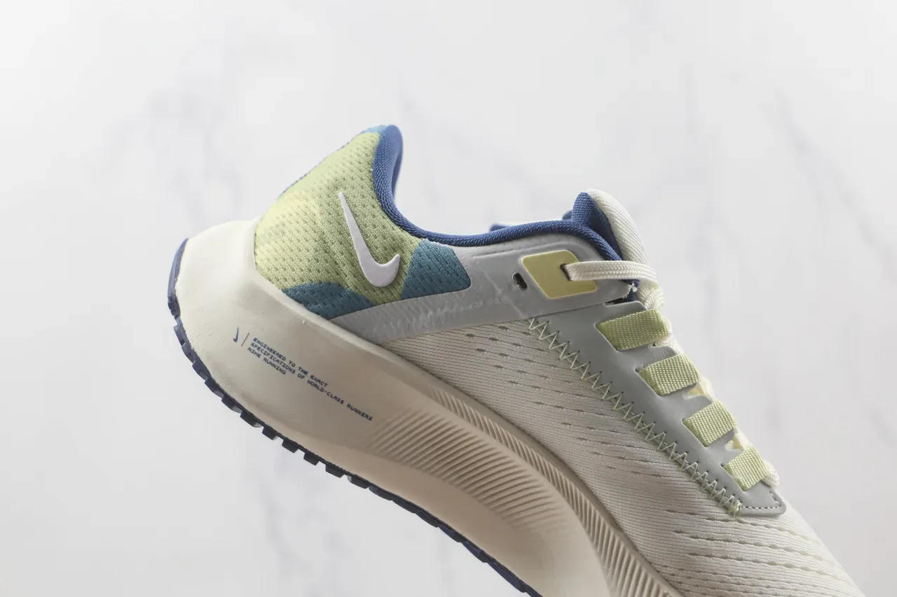 Nike Air Zoom Pegasus White Light Green Blue Running Shoes 5