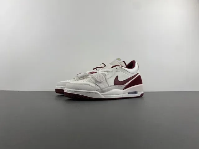 Baskets Lifestyle Nike Beige Burdeos Low-Top avec upper en matériau mixte 10