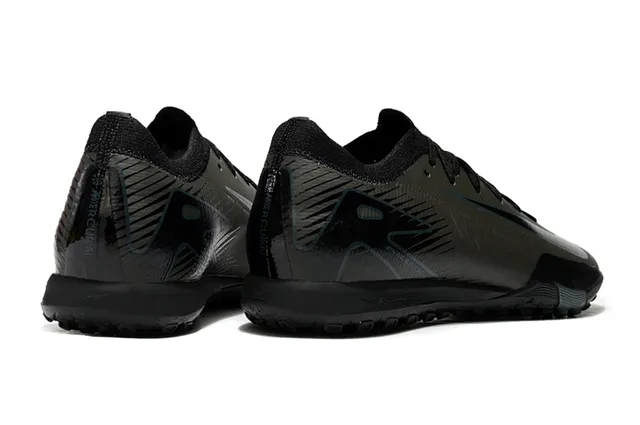 Nike Preto Cinza Baixo Corte Superior Sintético Colar Ajuste Dinâmico Sapatos de Futebol Indoor 5