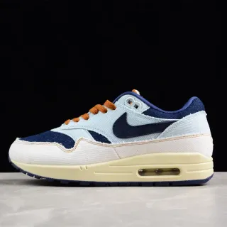 Nike Sneakers Lifestyle Bleu Marine Denim-Textile Upper visible Air Cushioning