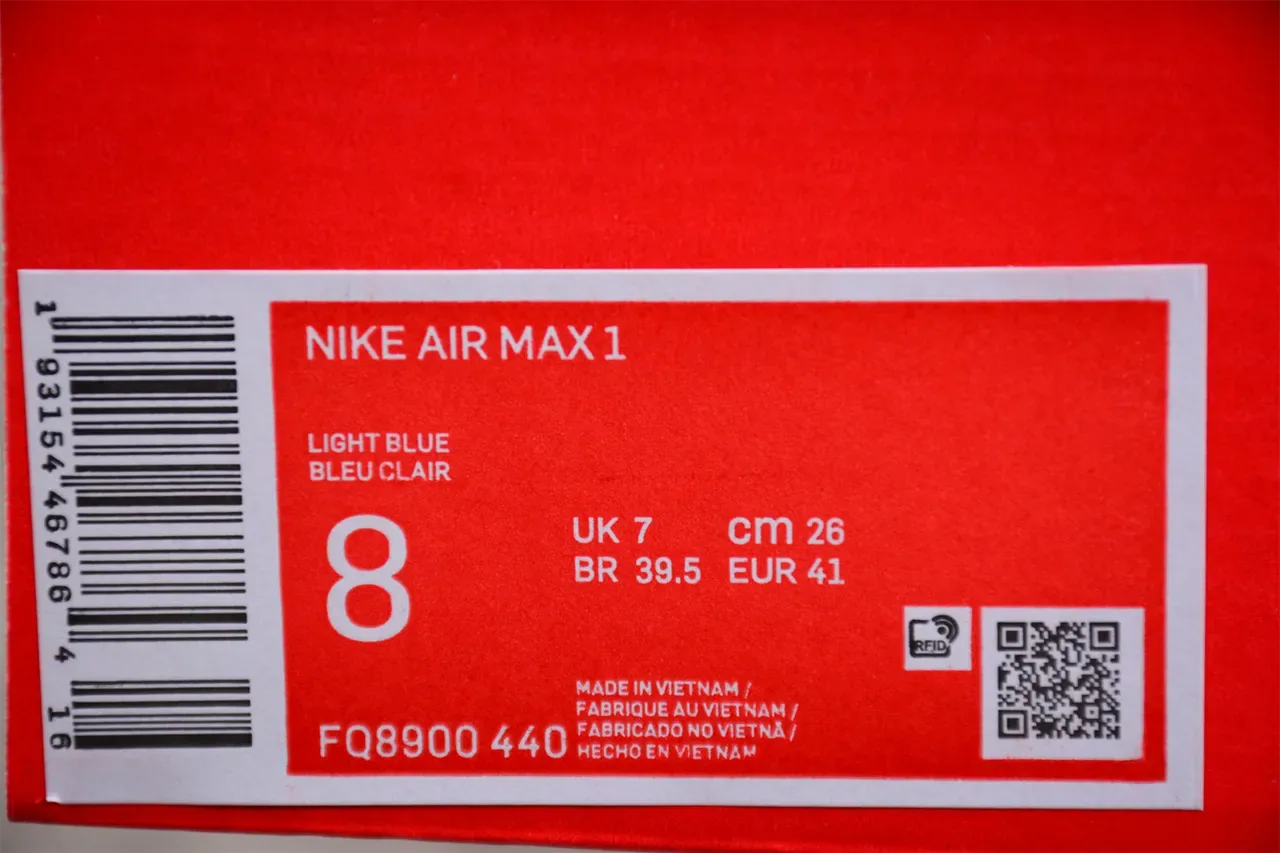 Nike Blue Navy Denim-Textile Upper Visible Air Cushioning Lifestyle Sneakers 2