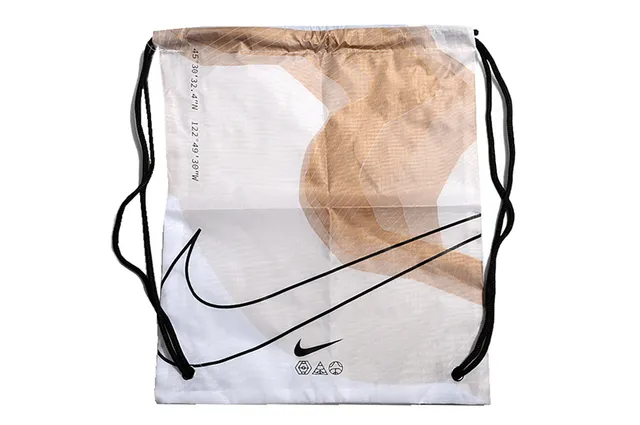Nike Blue Pink Lightweight Synthetic Fabric Swirl-Patterned Texture Handbag 7