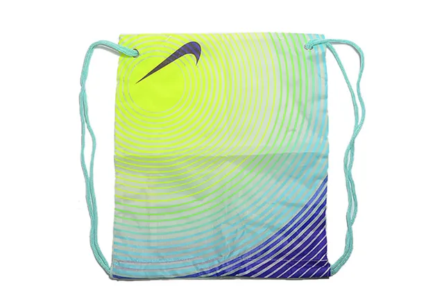 Nike Blue Pink Lightweight Synthetic Fabric Swirl-Patterned Texture Handbag 19