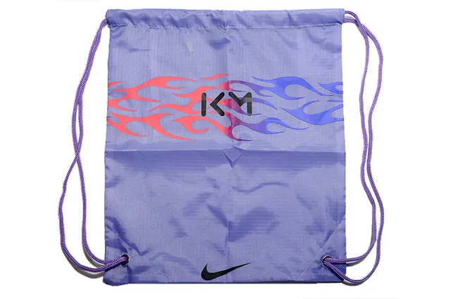 Nike Blue Pink Lightweight Synthetic Fabric Swirl-Patterned Texture Handbag 23