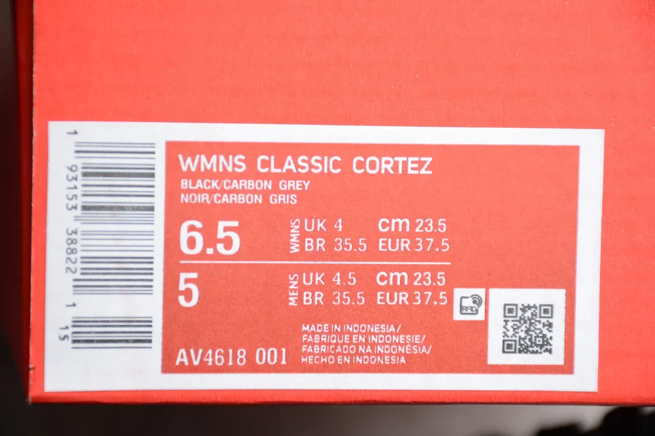 Nike Cortez Tênis Lifestyle Pretos e Ouro Rosa 2