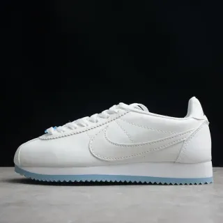 Nike Cortez Branco e Azul Claro Lifestyle Tênis