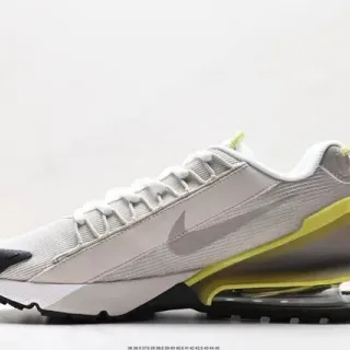 نيكي رمادي أصفر شبكي وصناعي علوي Visible Air Cushioning Unit لايف ستايل سنيكرز