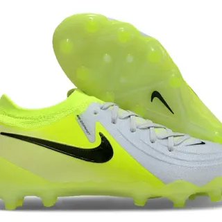 Nike Groundwatt Chaussures de football Firm-Ground Jaune néon et gris