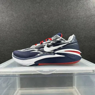 Nike GT Cut नेवी सफेद लाल लहर पैटर्न बुनाई बास्केटबॉल जूते