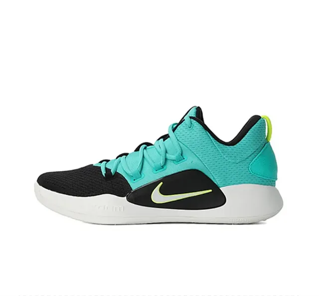 Nike Hyperdunk X Low Chaussures de Basketball Noir Turquoise Jaune Néon 2