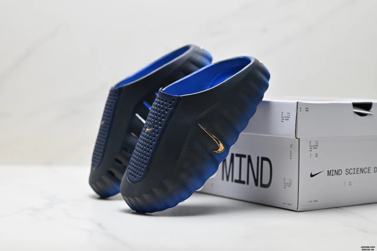 Nike ISPA Link Archive Chinelo Azul Marinho Gradiente 8