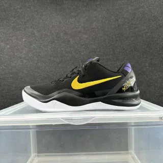 Nike Kobe 8 Black Yellow Purple बास्केटबॉल जूते
