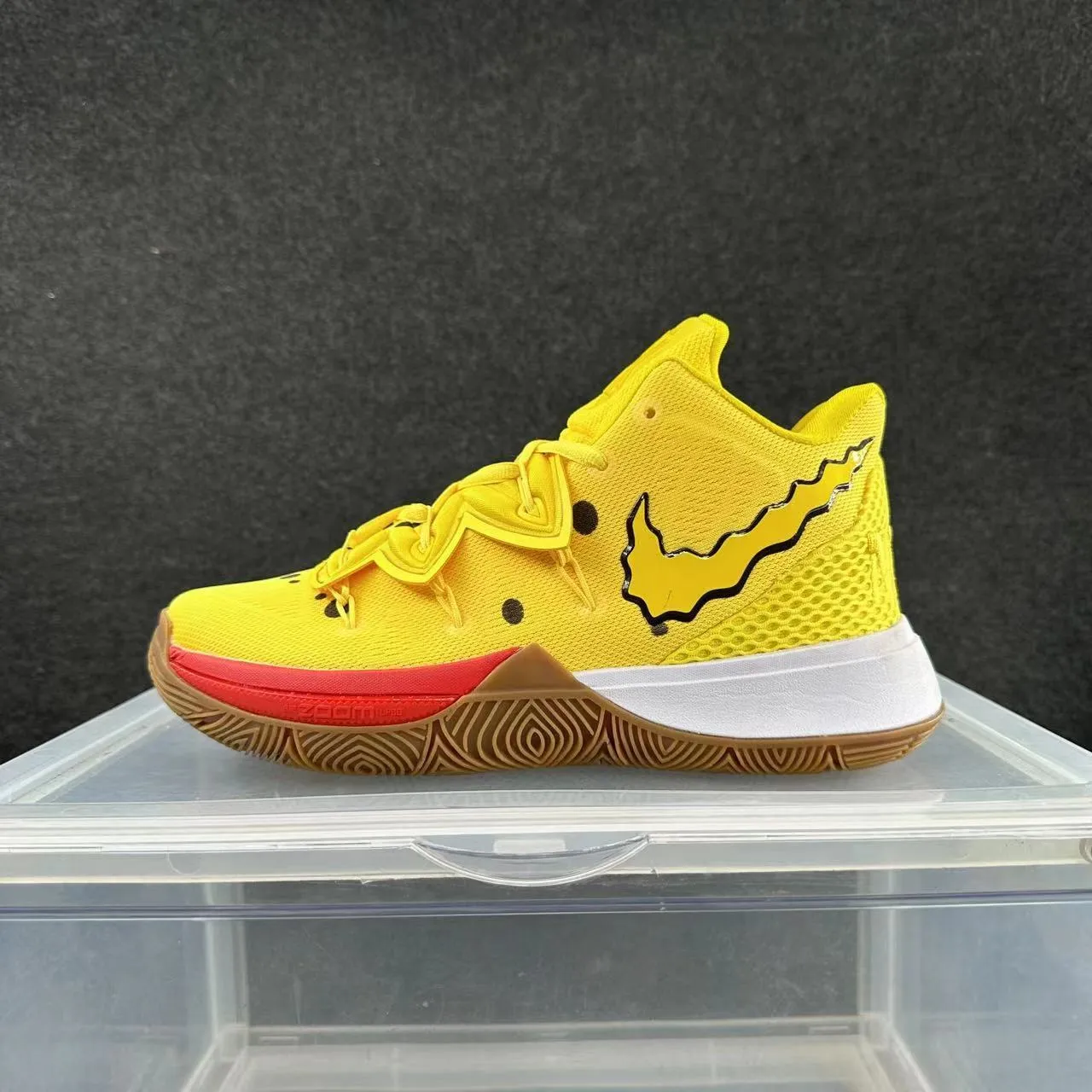 Nike Kyrie 5 Pikachu Yellow Red बास्केटबॉल जूते 2
