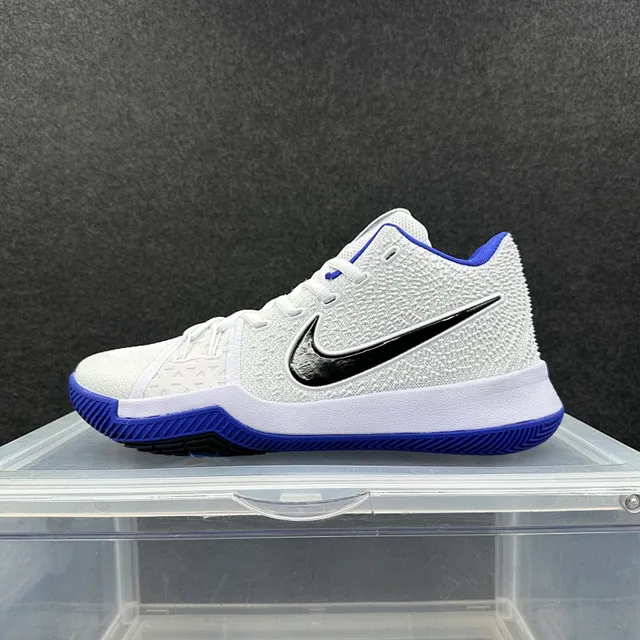 Nike Kyrie सफेद नीला निट हाई-टॉप बास्केटबॉल जूते 2