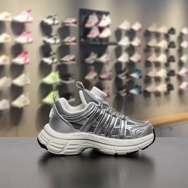 Nike M2K Tekno Silver White Black Chunky Sneakers 22