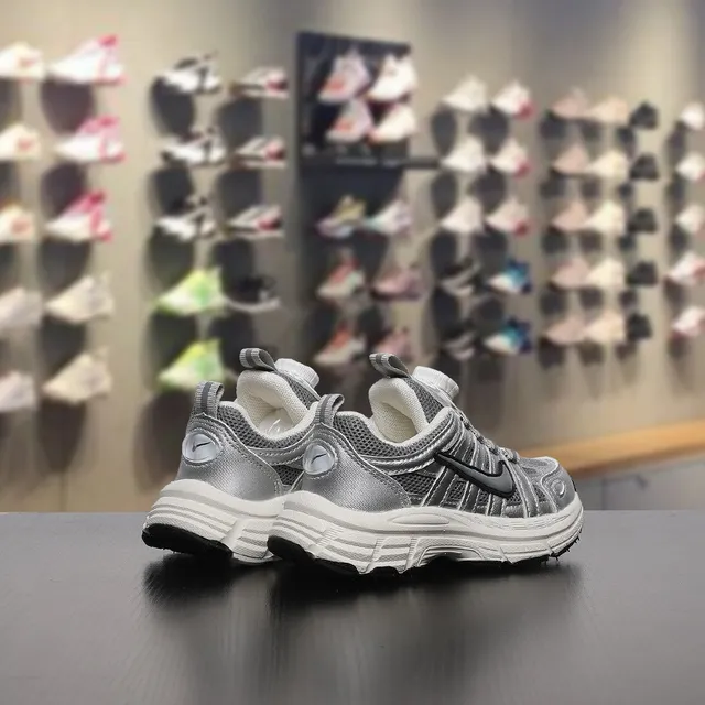 Nike M2K Tekno Silver White Black Chunky Sneakers 24