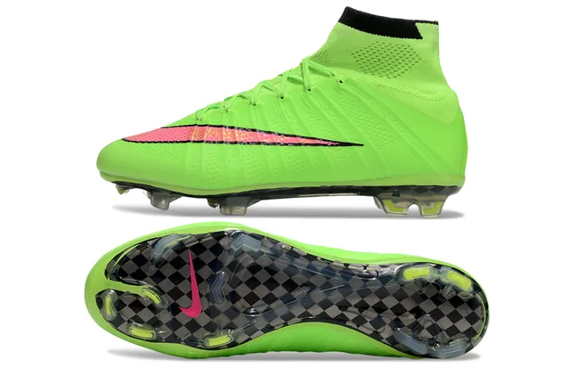Nike Mercurial Superfly नियोन लाइम ग्रीन पिंक फर्म ग्राउंड फुटबॉल जूते 6