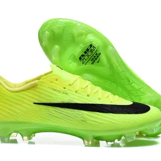 Nike Mercurial Vapor Jaune Néon Noir Terrain Firme Chaussures de Football