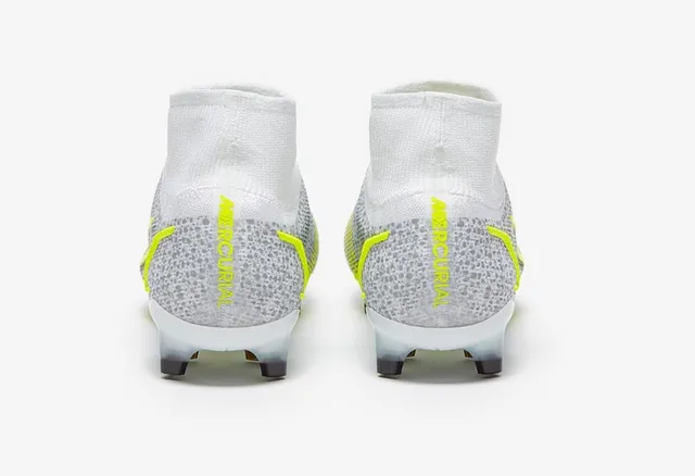 Nike Mercurial Vapor White Volt Firm-Ground Sapatos de futebol 3