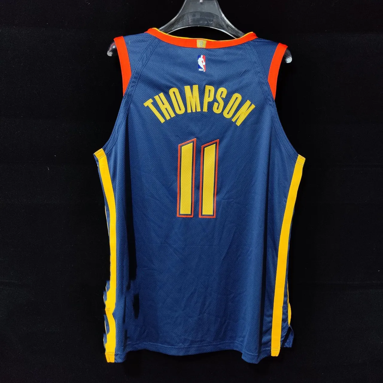 Nike Oakland City Edition Navy Blue Basketball Jersey 2