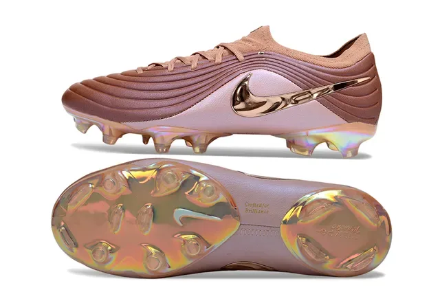 Nike Phantom GT Rose Gold Holographic Firm-Ground أحذية كرة القدم للأرض الصلبة 16