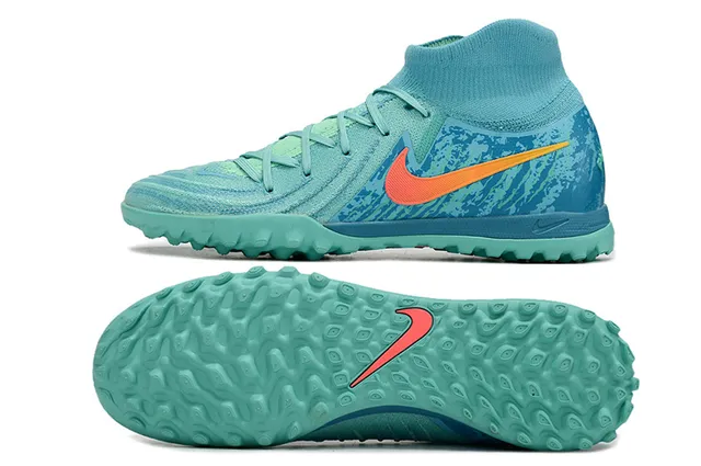Nike Phantom GT Turf Aqua Orange Turf Zapatos de fútbol 5