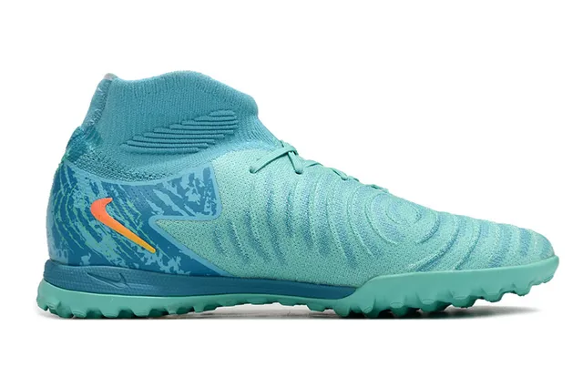 Nike Phantom GT Turf Aqua Orange Turf Zapatos de fútbol 7