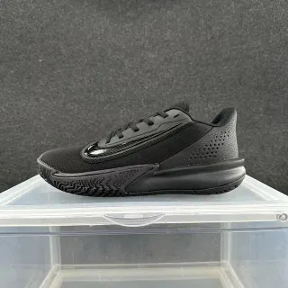 Nike Precision 7 काला मोनोक्रोम बास्केटबॉल जूते