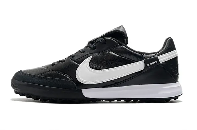 Nike Premier Turf Black and White Turf Soccer Shoes 5
