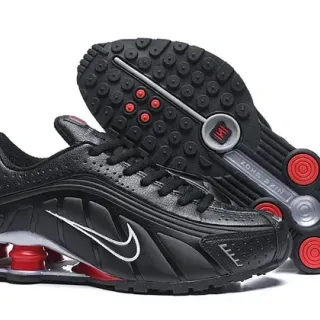 Nike Shox NZ Black Red Silver أحذية أسلوب حياة