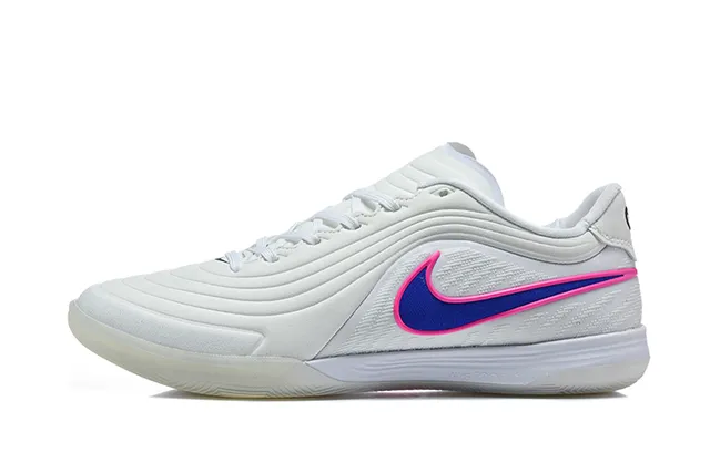 Nike Tiempo Legend Indoor blanco rosa azul zapatos de fútbol indoor 10