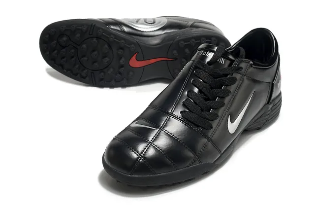 Nike Total 90 III Black Silver Red Turf Soccer Shoes 5