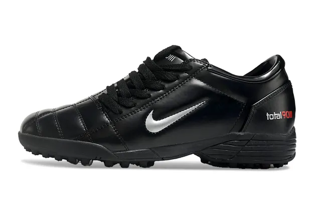 Nike Total 90 III Black Silver Red Turf Soccer Shoes 7